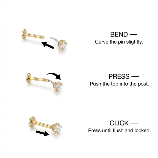 How Do Flat-Back Earrings Work?