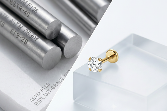 Titanium vs Surgical Steel Earrings: Which Is Actually Better for Your Ears?